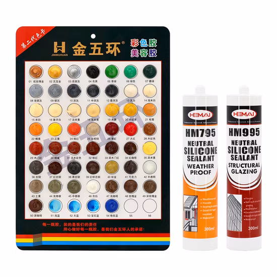 バスルームとキッチン用のプロフェッショナル向け中性シリコーンシーラント